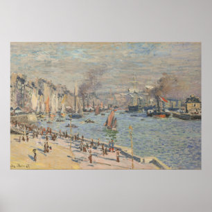 Port of Le Havre   Coastal Landscape Poster