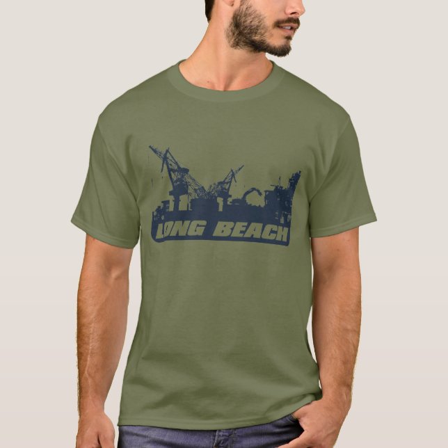 Port of Long Beach T-Shirt (Front)