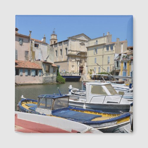 Port of Martigues in France Magnet