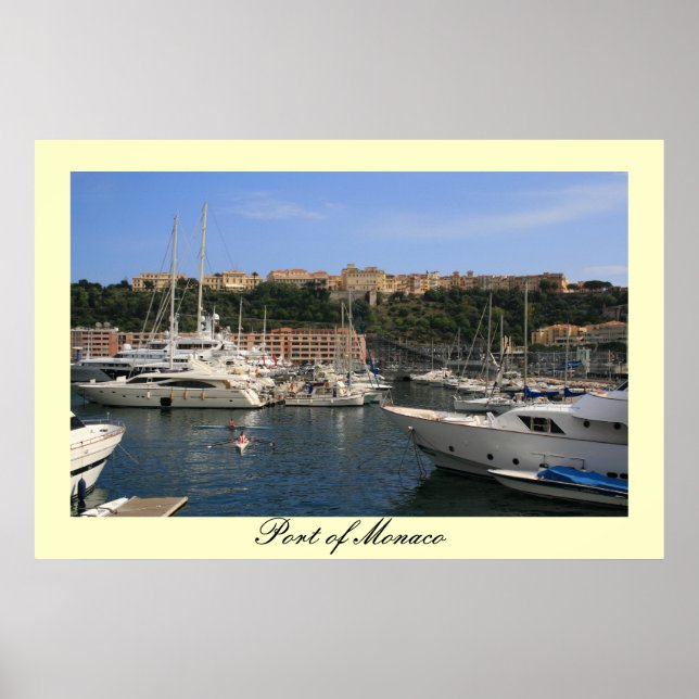 Port of Monaco Poster (Front)
