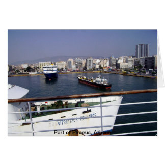 Port of Piraeus, Athens Cards