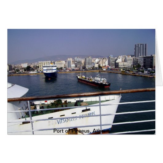 Port of Piraeus, Athens Cards (Front Horizontal)