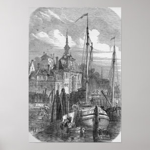 Port of Rotterdam, Holland Poster