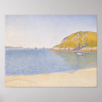 Port Of Saint-cast By Paul Signac Poster by Amazing_Posters at Zazzle