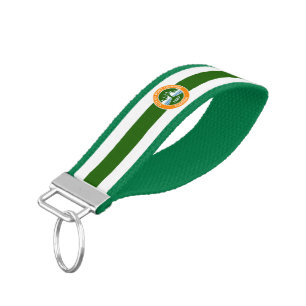 Port Orange (Florida) City flag Wrist Keychain