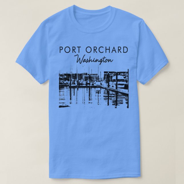 Port Orchard Washington Traveling Port Orchard Tra T-Shirt (Design Front)