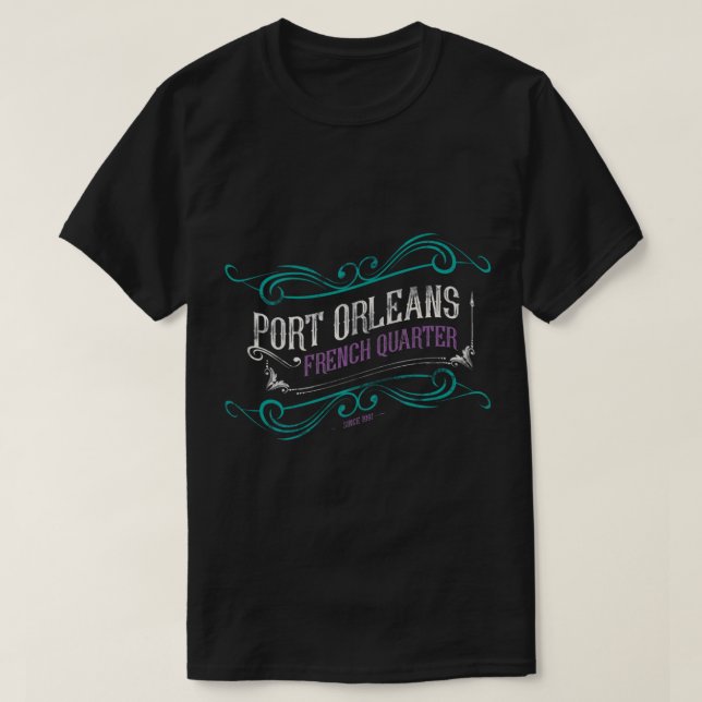 Port Orleans French Quarter Fitted Scoop T-Shirt (Design Front)