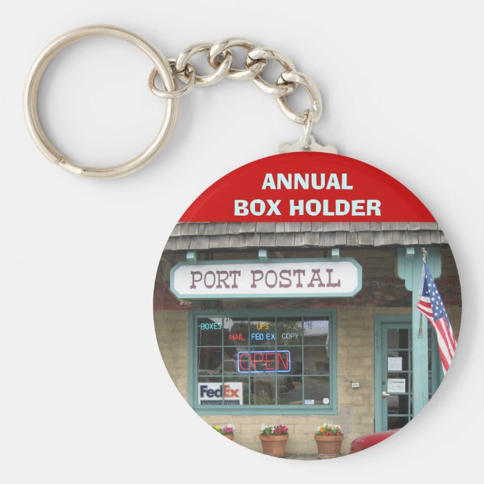 PORT POSTAL INC. KEY CHAIN