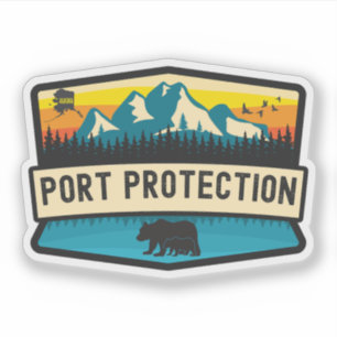Port Protection, Alaska Sticker