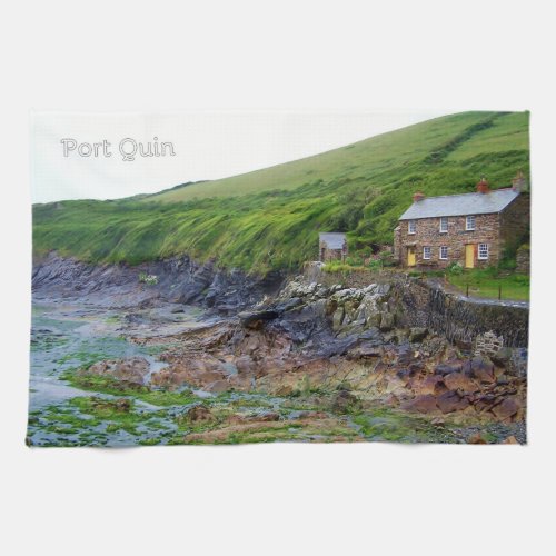 Port Quin Cornwall England Poldark Location Towel
