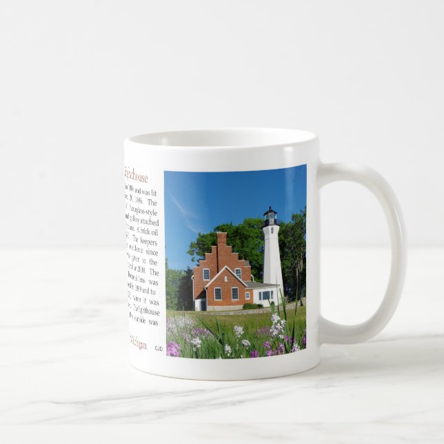 Port Sanilac Lighthouse mug (Right)