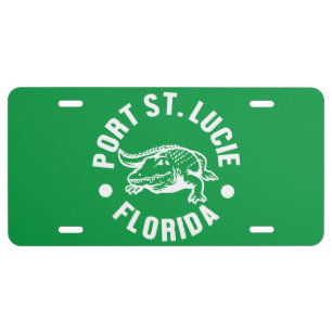 Port St. Lucie,Florida License Plate