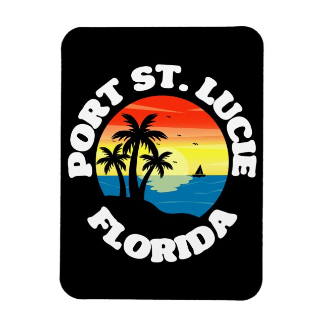 Port St. Lucie,Florida Magnet (Vertical)