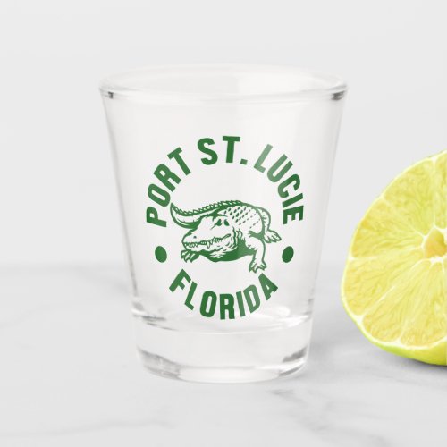 Port St LucieFlorida Shot Glass