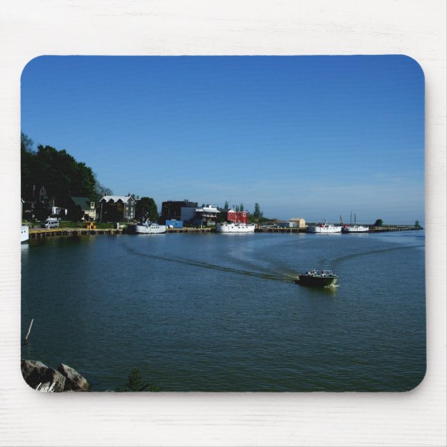 Port Stanley Harbor Scenic Mousepad (Front)