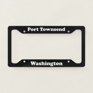 Port Townsend WA - LPF License Plate Frame