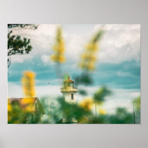  Port Townsend, WA Point Wilson Lighthouse  Poster