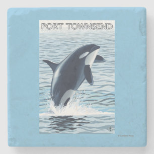 Port Townsend, WashingtonOrca Jumping Stone Coaster