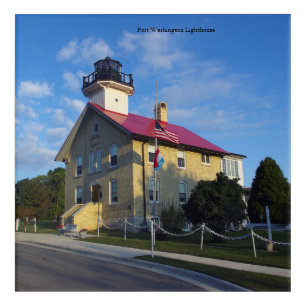 Port Washington Lighthouse acrylic wall art