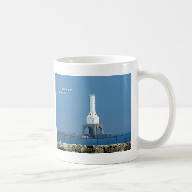 Port Washington Lighthouse Coffee Mug (Right)