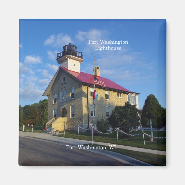 Port Washington Lighthouse magnet (Front)