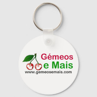 Porta-Chaves Gémeos e Mais Keychain