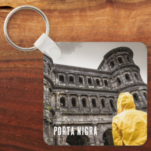 Porta Nigra in Trier Rhineland Palatinate Germany Keychain