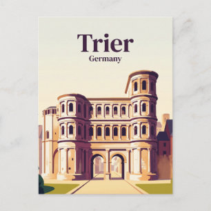 Porta Nigra, Trier Germany Postcard