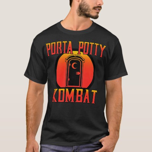 Porta Potty Kombat T_Shirt