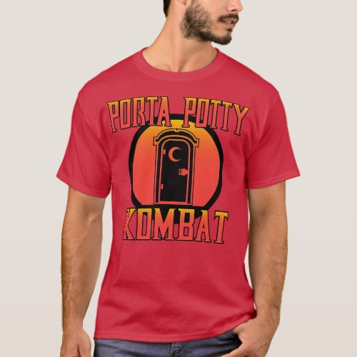 Porta Potty Kombat T_Shirt