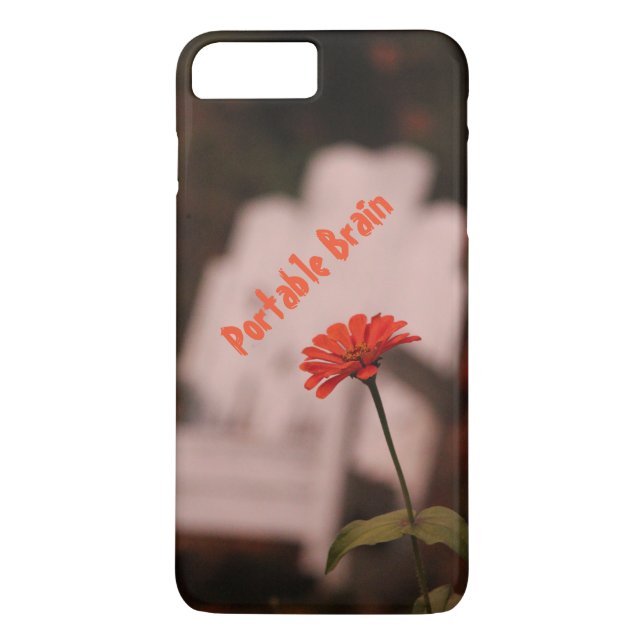 Portable Brain iPhone Case (Back)