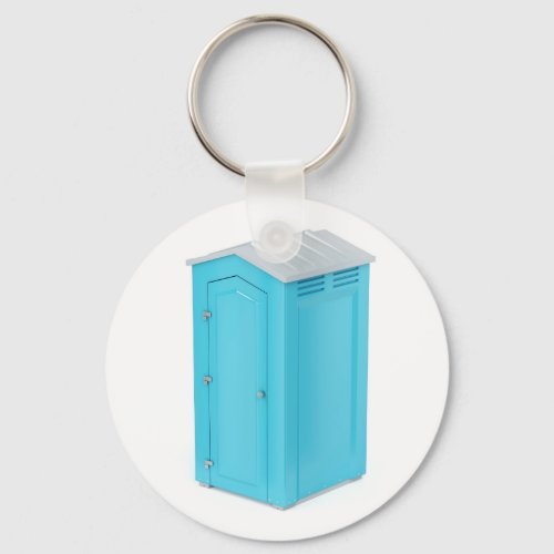 Portable chemical toilet keychain