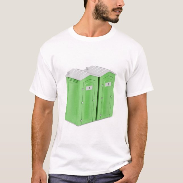 Portable chemical toilets T-Shirt (Front)