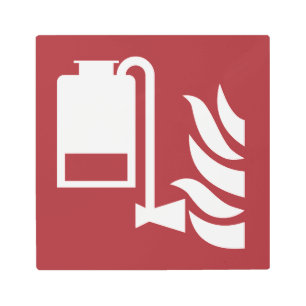 Portable Foam Applicator Unit Safety Sign