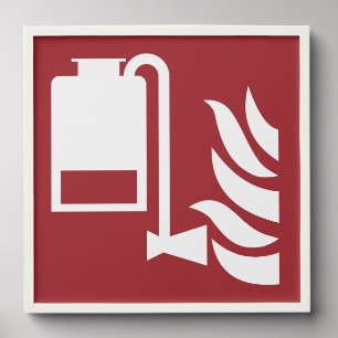 Portable Foam Applicator Unit Safety Sign Peel And Stick Photo Tile