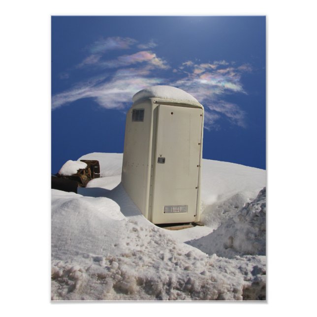 Portable Potty ~ Photo Print (Front)