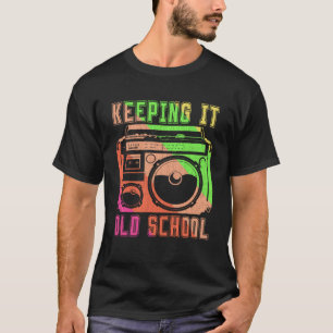 Portable stereo 80s 90s Retro Music T-Shirt