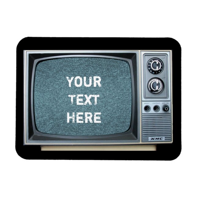 Portable Television with Static Magnet (Horizontal)