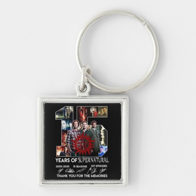 Portachiavi 15 anni di Supernatural  Keychain (Front)