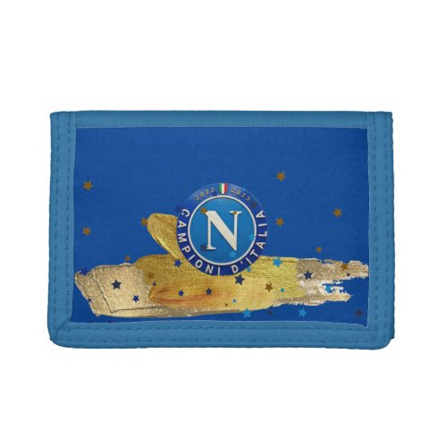 Portafoglio commemorativo scudetto Napoli Trifold Wallet