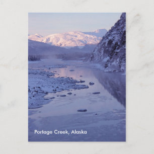 Portage Creek, Alaska Postcard