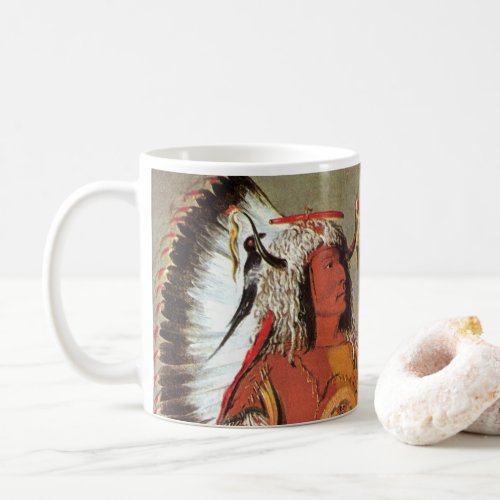 Portait of Indian Chief Mato_Tope by George Catlin Coffee Mug