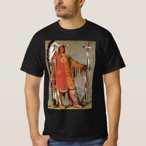 Portait of Indian Chief Mato_Tope by George Catlin T_Shirt