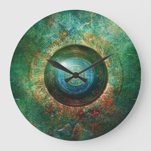 Portal large round clock