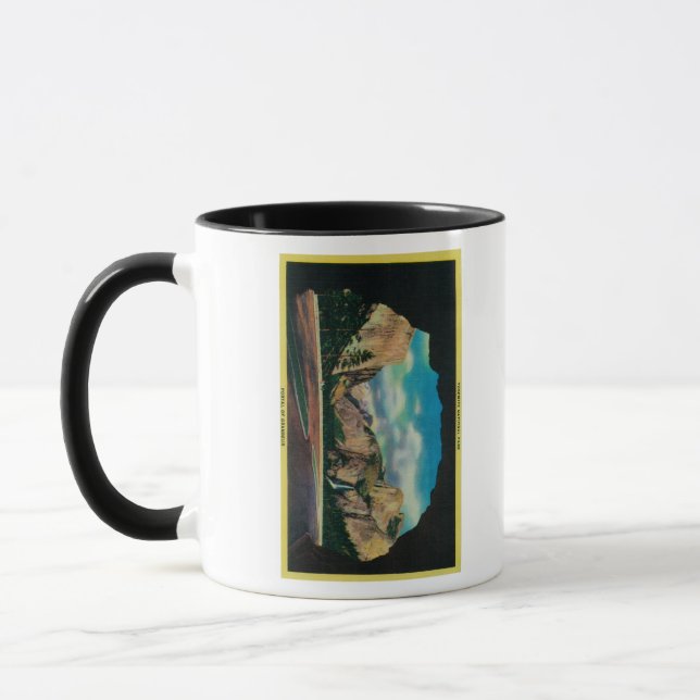 Portal of Grandeur view of Yosemite Valley Mug (Left)