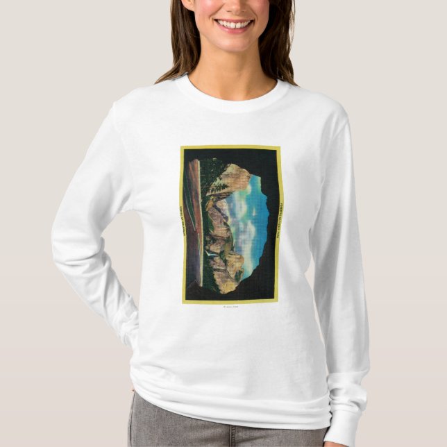 Portal of Grandeur view of Yosemite Valley T-Shirt (Front)