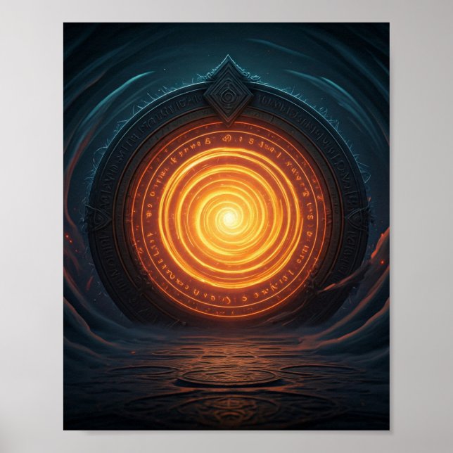 Portal of Wonders: A Magical Fantasy Poster (Front)