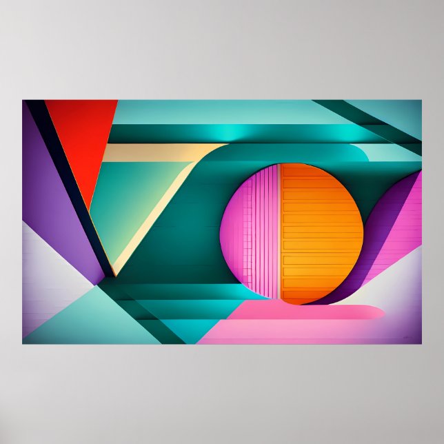 Portal to Danger - Ken Gage Art Poster (Front)