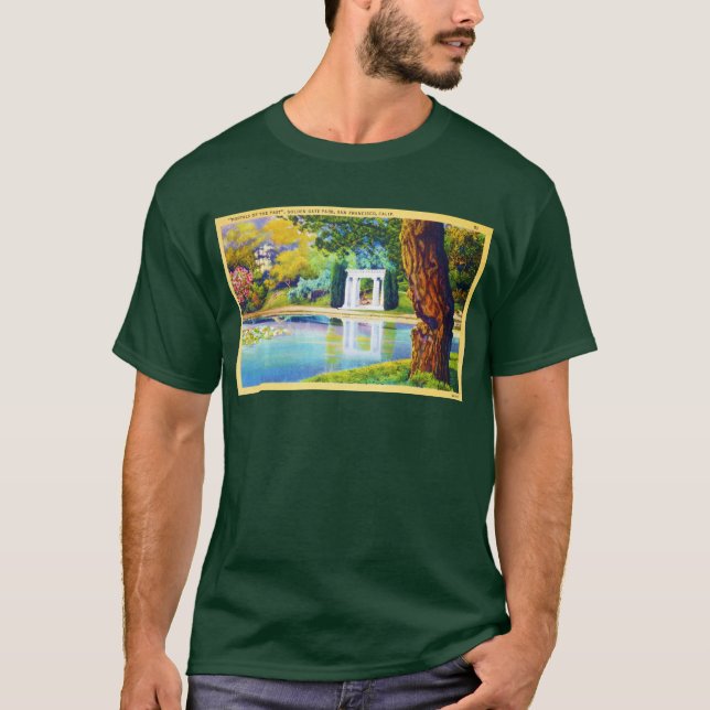 "Portals of the Past" Golden Gate Park T-Shirt (Front)