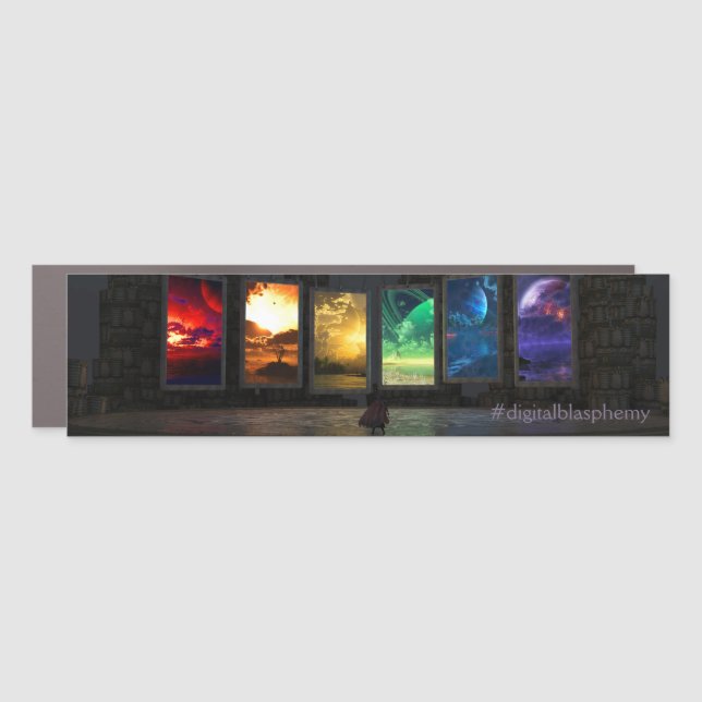 Portals Tableau Car Magnet (Front)